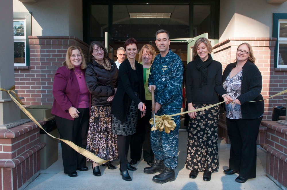 Ribbon cutting