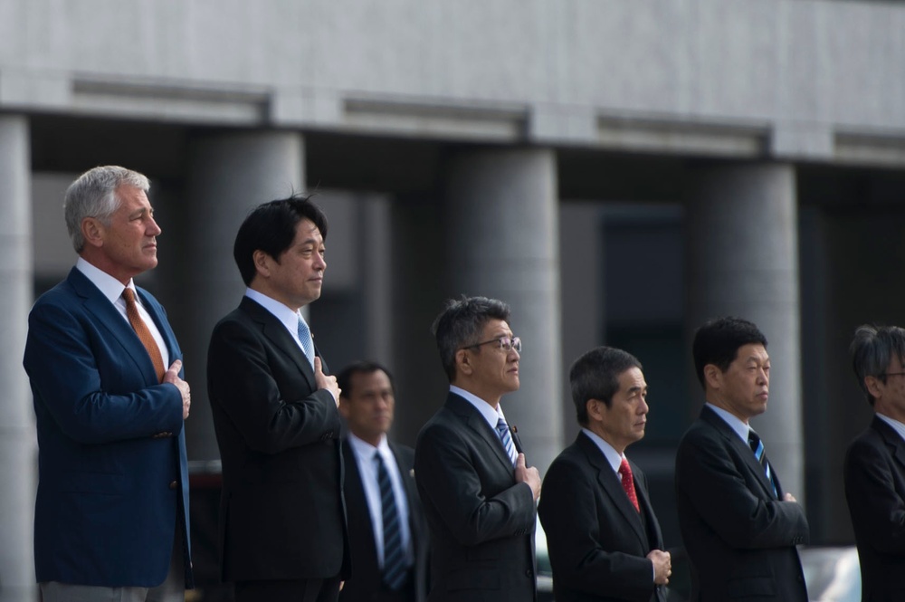 Hagel in Tokyo