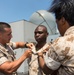 Marine promoted to corporal aboard USS Mesa Verde
