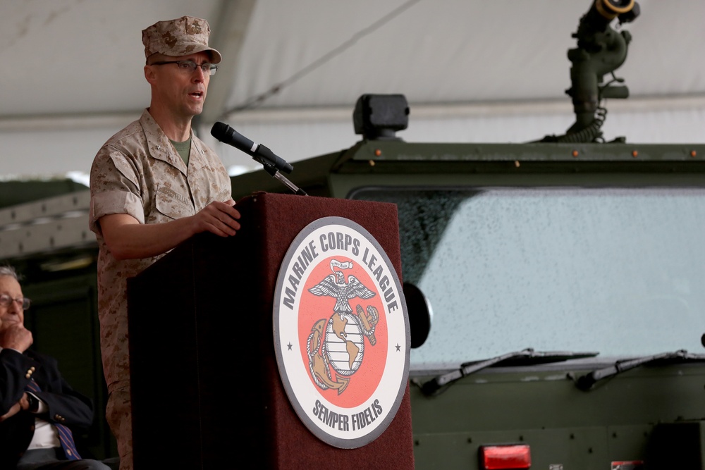 Base commander provides remarks on Marine sentry fatality