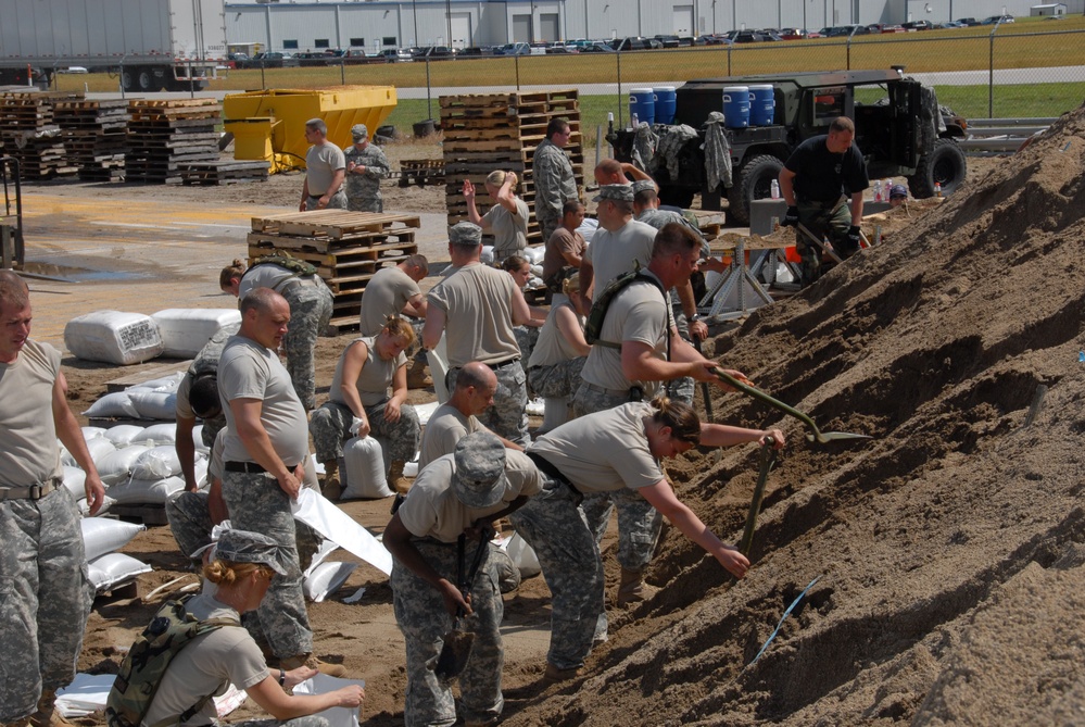 Indiana's Air and Army Guard respond to regional flooding