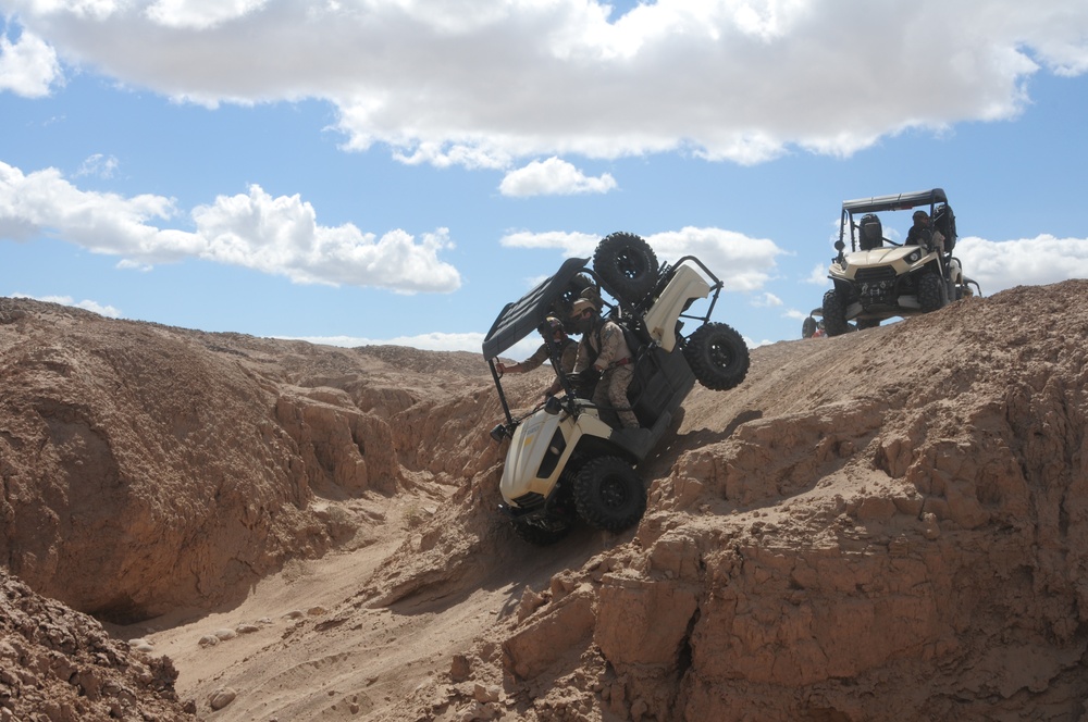 Light-weight tactical all-terrain vehicle training