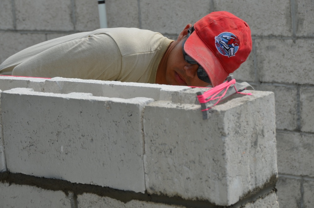 Belize Defence Force, US Air Force work side-by-side to build hospital addition in Belize