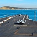 USS Ronald Reagan flight deck action