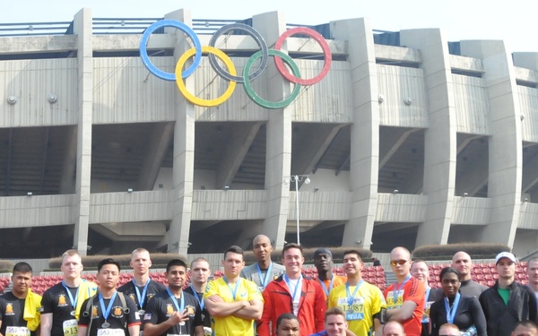 Leisure – Steel team runs Seoul International Marathon