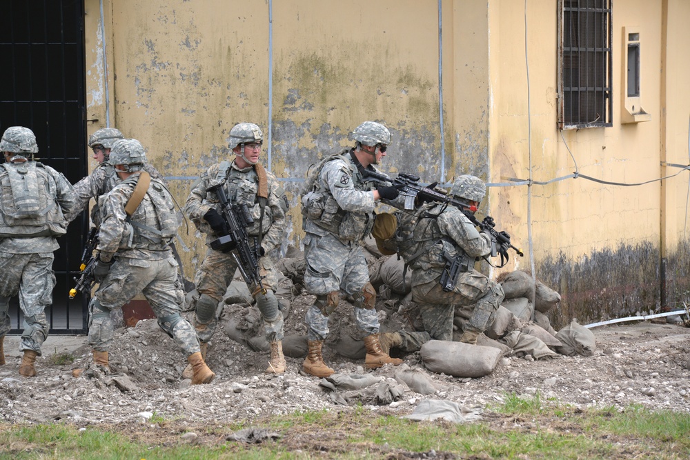 173rd IBCT (A) platoon level training