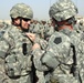 108th Soldiers promoted at Camp Arifjan, Kuwait