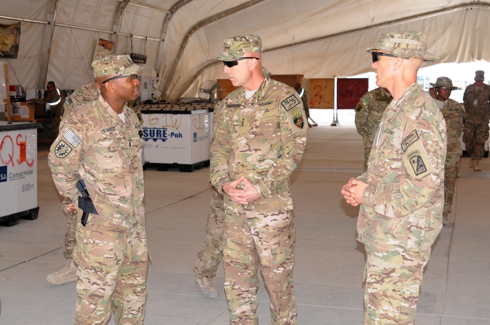 82nd SB-CMRE hosts IJC commander at Kandahar