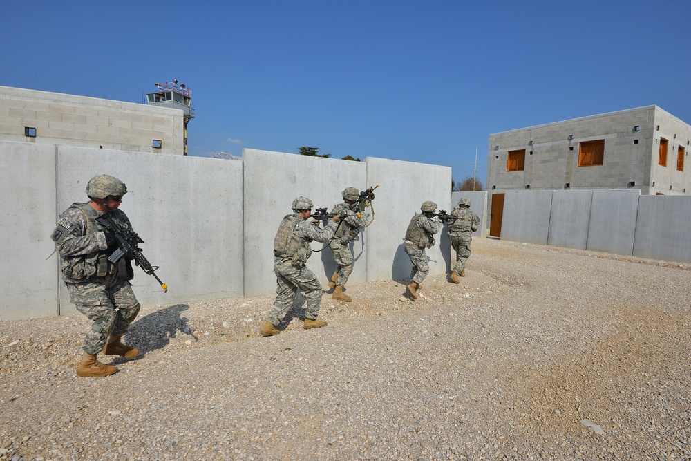 173rd IBCT (A) MOUT training