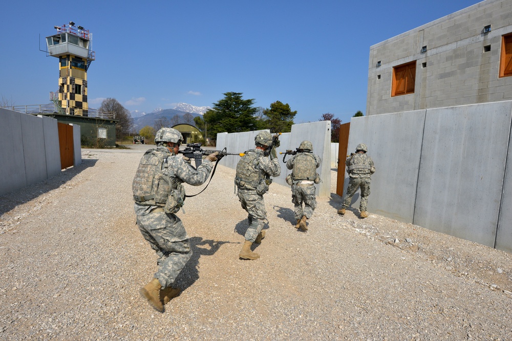 173rd IBCT (A) MOUT training