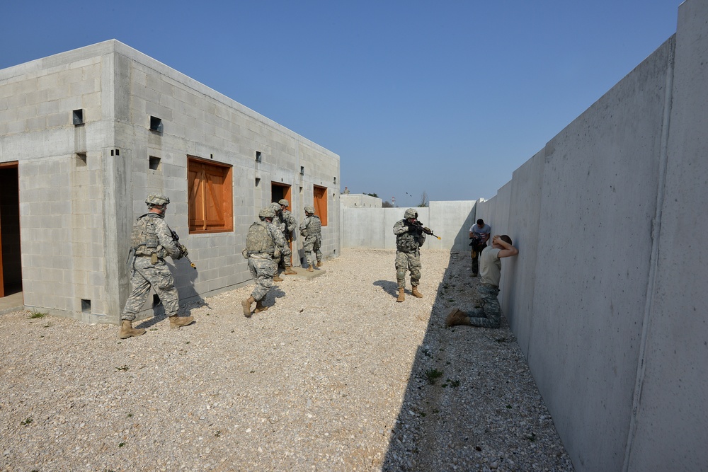 173rd IBCT (A) MOUT training