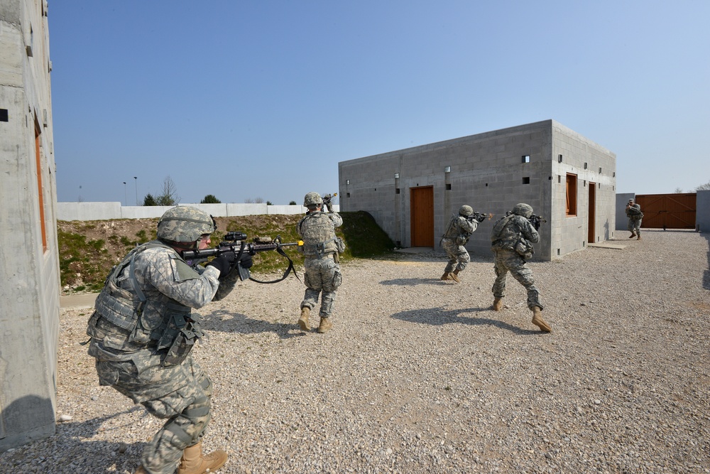 173rd IBCT (A) MOUT training