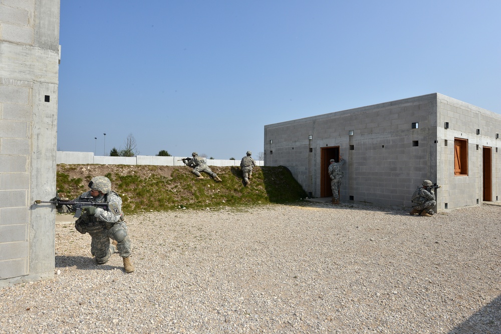 173rd IBCT (A) MOUT training