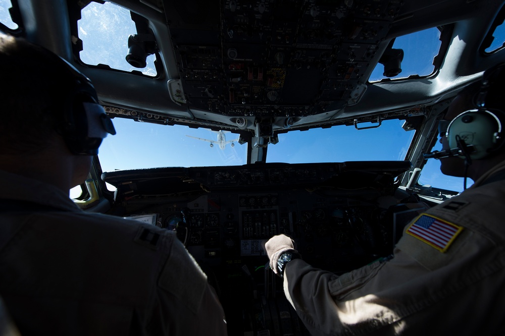E-3/B Sentry crew supports Afghan Presidential Elections