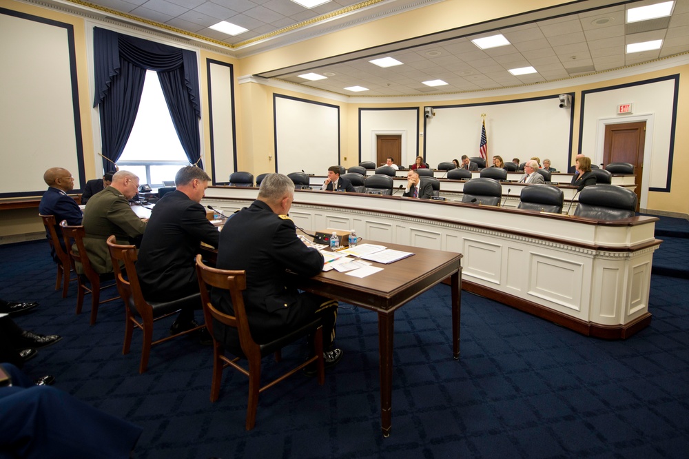 Joint Chiefs of Staff before the House