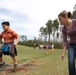 Marines Volunteer At Elementary School Field Day