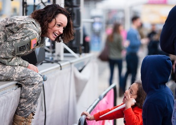 Marines, Soldiers celebrate emergence of cherry blossoms