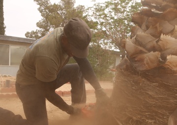 Marines, sailors help local community