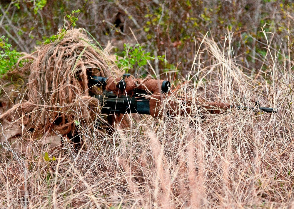 Troopers battle to become snipers