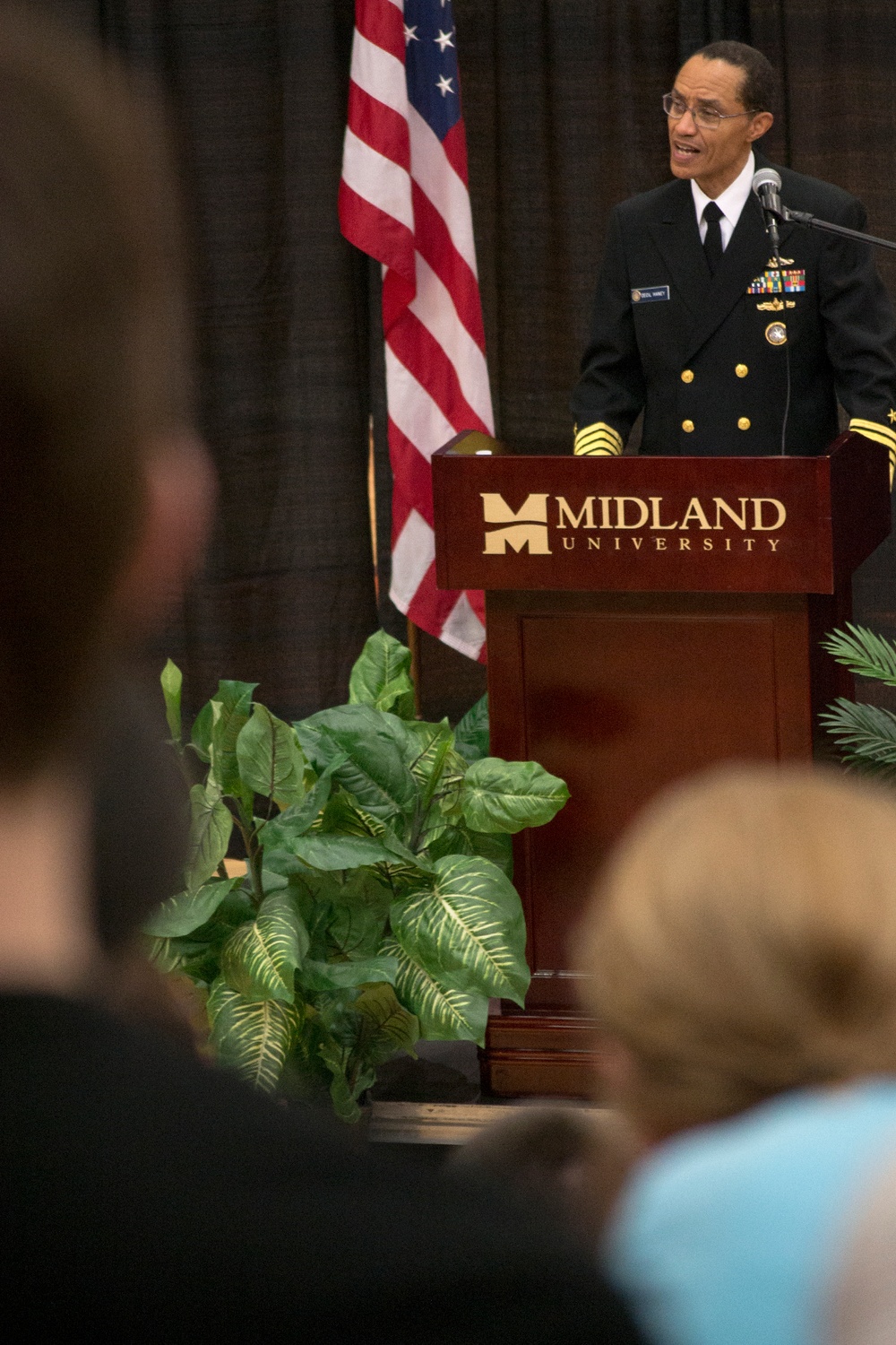 Commander, US Strategic Command visits Midland University