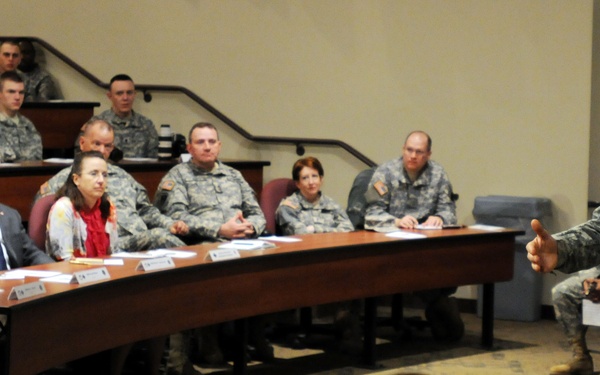 Chief of the US Army Reserve holds town hall at Fort McCoy