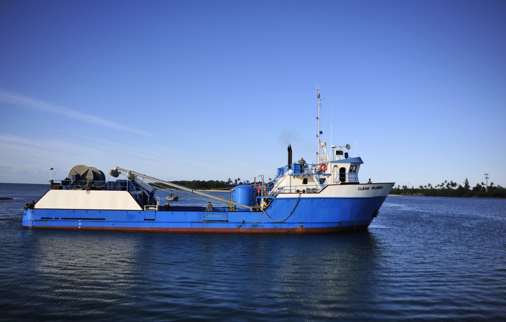 Oil spill drill