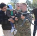 Marines perform static display for Romanian school children