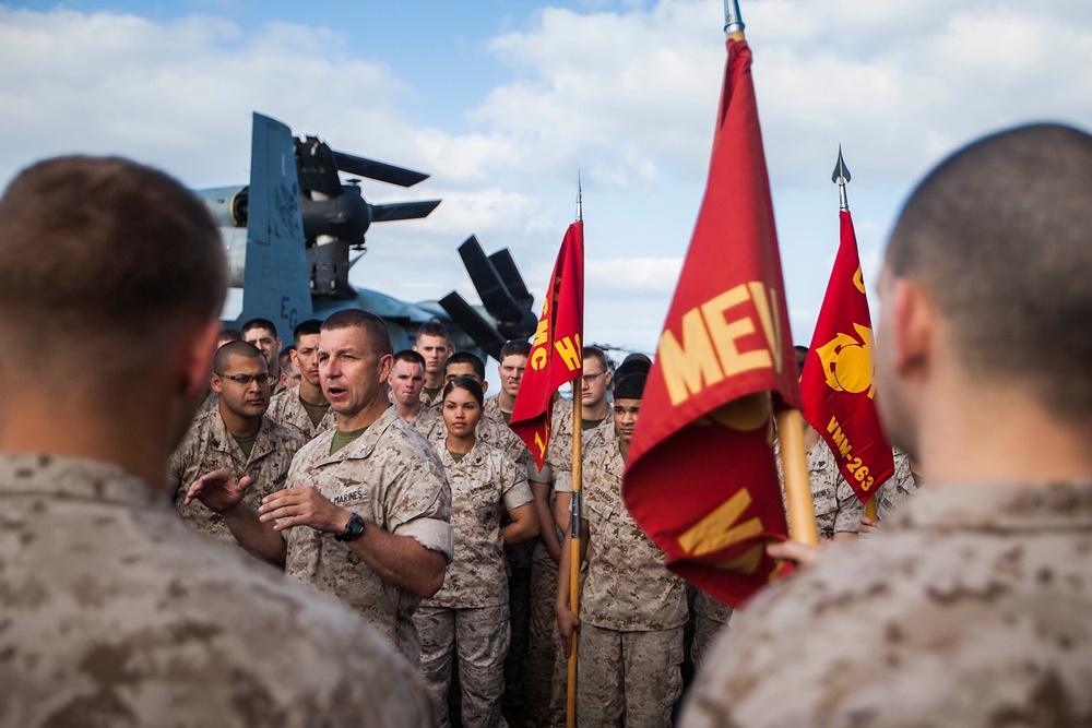 Marines, Sailors commemorate Bataan Death March aboard USS Bataan