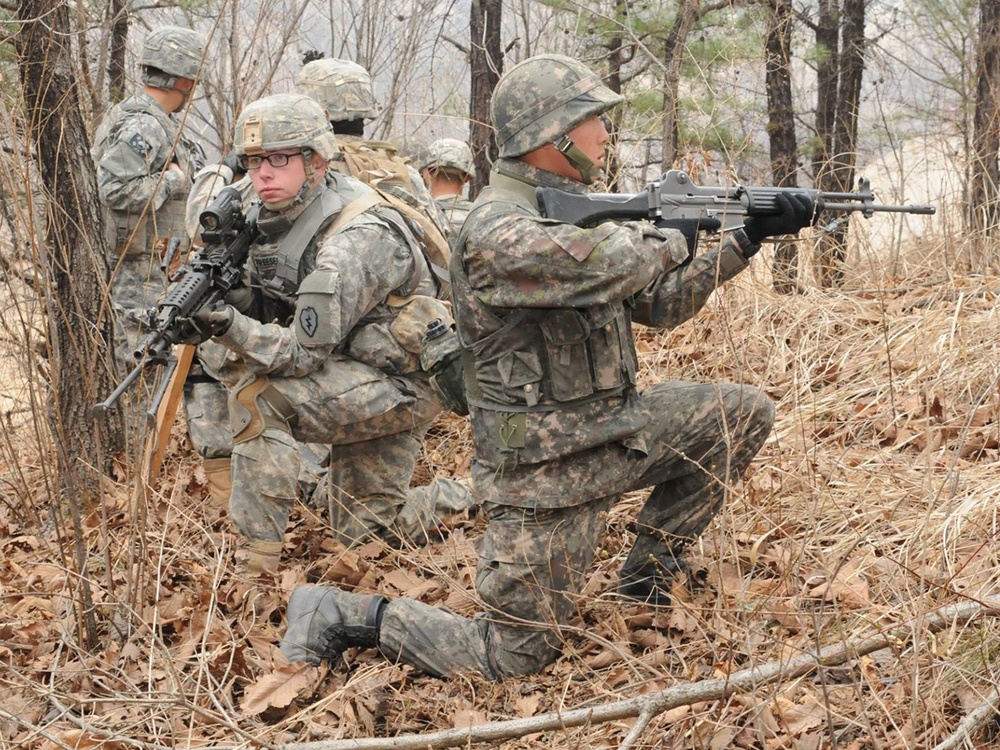 Task Force Bayonet holds training exercise in Korea