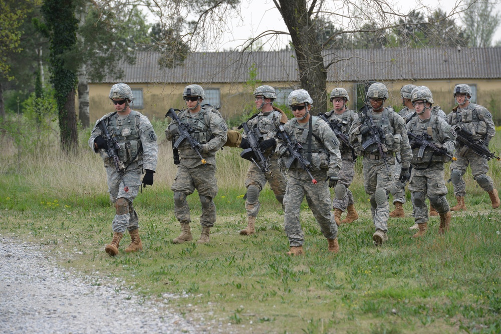 173rd IBCT (A) platoon level training