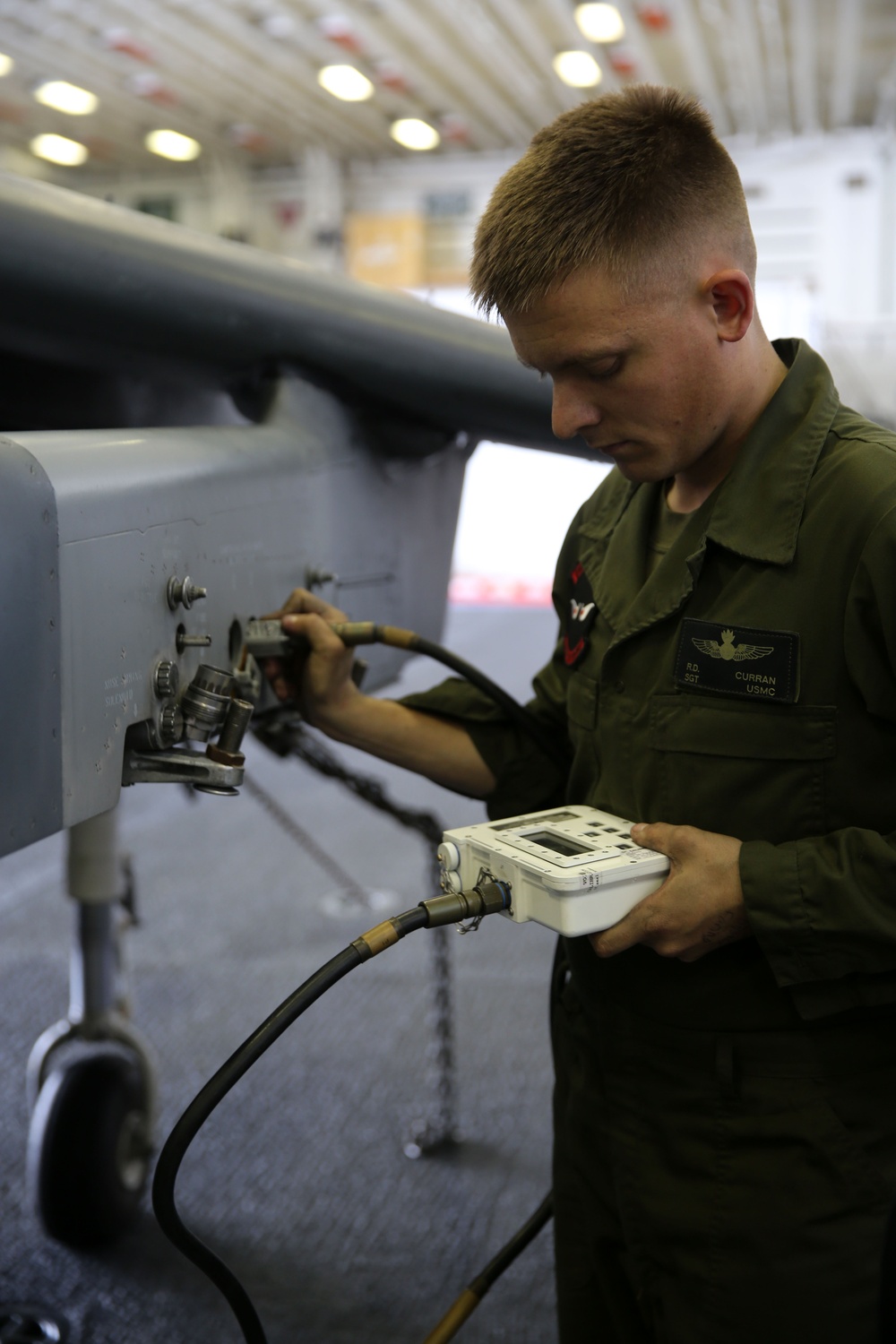 VMM-163 Marines keep the Harriers in the sky