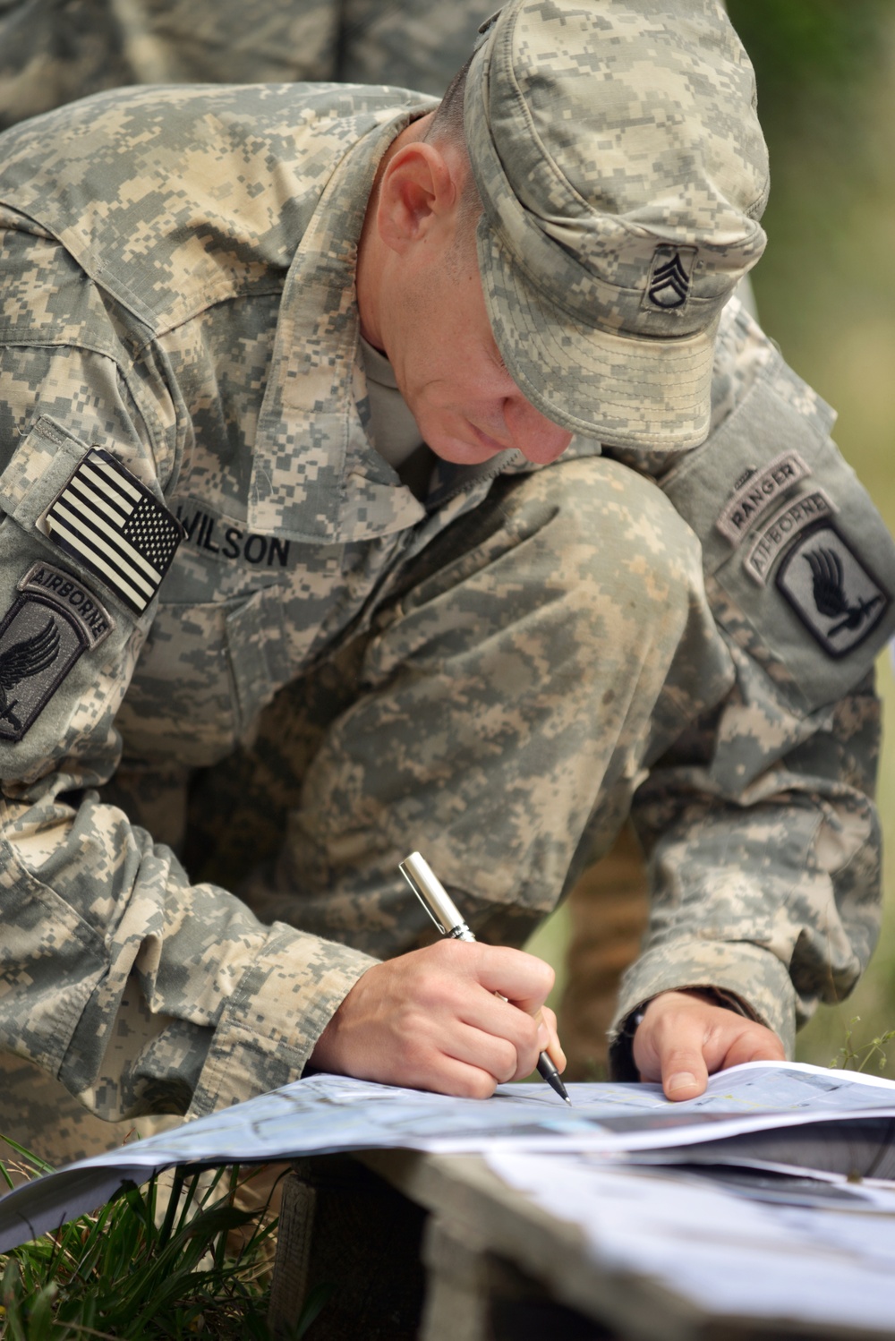 Company C, 2nd Battalion, 503rd Infantry Regiment, 173rd Infantry Regiment Combat Team (Airborne), conduct infantry training near Osoppo, Italy