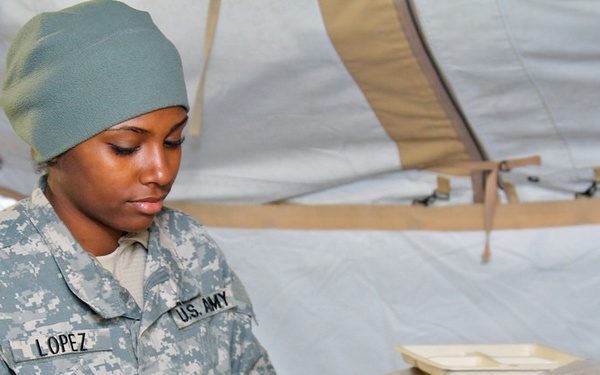 Soldier heating up the competition