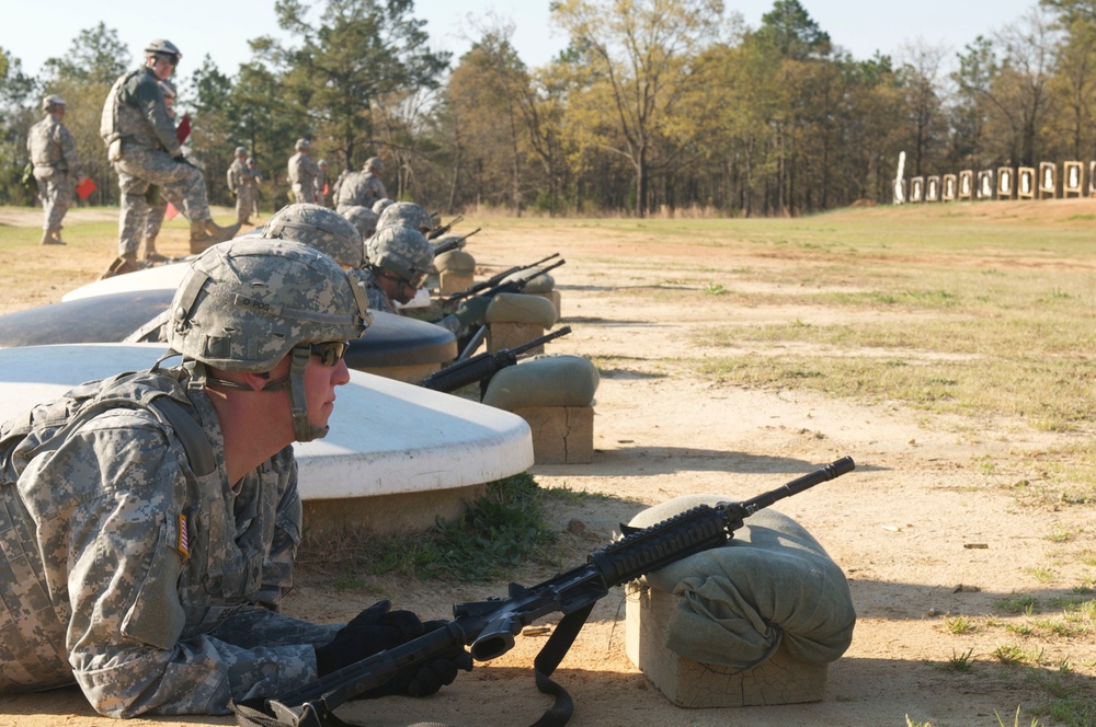 122nd ASB troops hone marksmanship techniques
