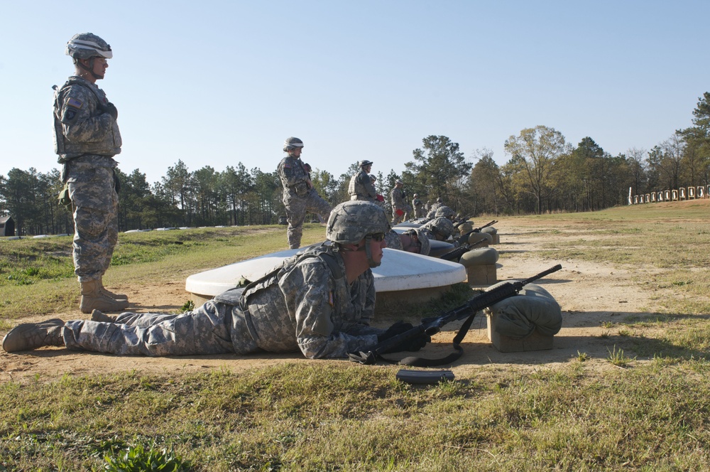 122nd ASB troops hone marksmanship techniques