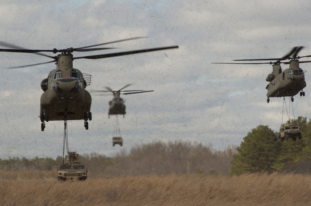 101st conducts sling load rehearsal