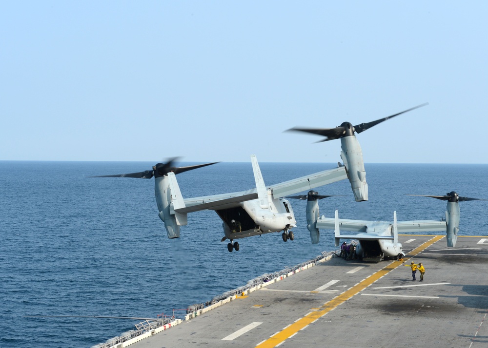 USS Bonhomme Richard joint force amphibious operations