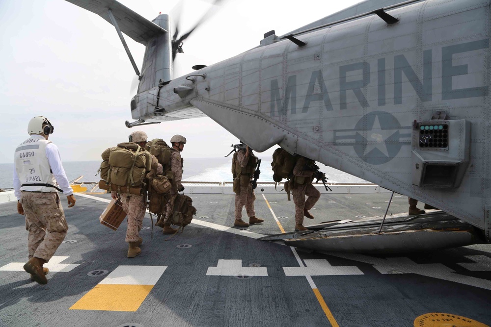 USS San Diego Flight deck Ops