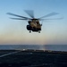 USS Gunston Hall flight deck activity