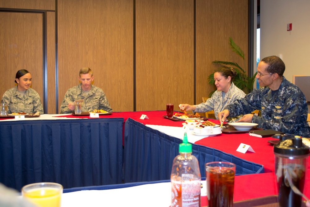 Adm. Haney visits 9th Reconnaissance Wing