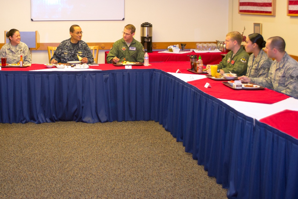 Adm. Haney visits 9th Reconnaissance Wing