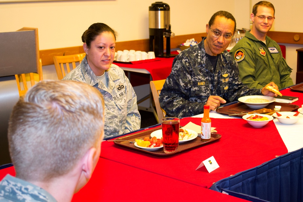 Adm. Haney visits 9th Reconnaissance Wing