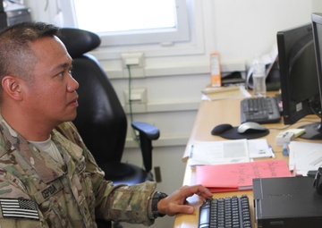 Soldier fulfills childhood dream by deploying with 4th Infantry Division