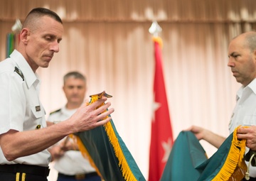 Uncasing of the Positional Colors of the Army Chief of Public Affairs