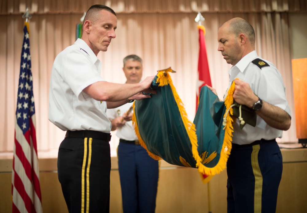 Uncasing of the Positional Colors of the Army Chief of Public Affairs