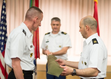 Uncasing of the Positional Colors of the Army Chief of Public Affairs