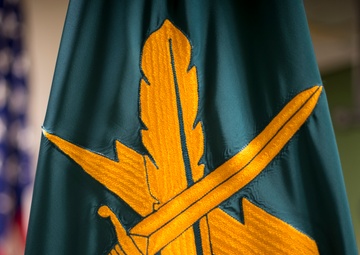 Uncasing of the Positional Colors of the Army Chief of Public Affairs