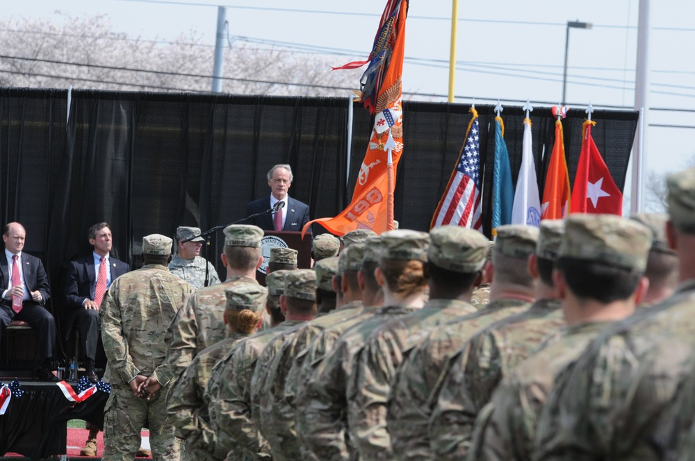 198th Expeditionary Signal Battalion returns home