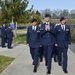 Airmen in ALS class 14-3 participates in graduation retreat ceremony