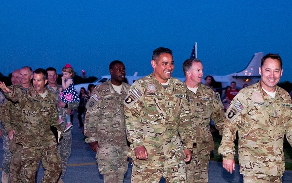 Detachment 9 homecoming